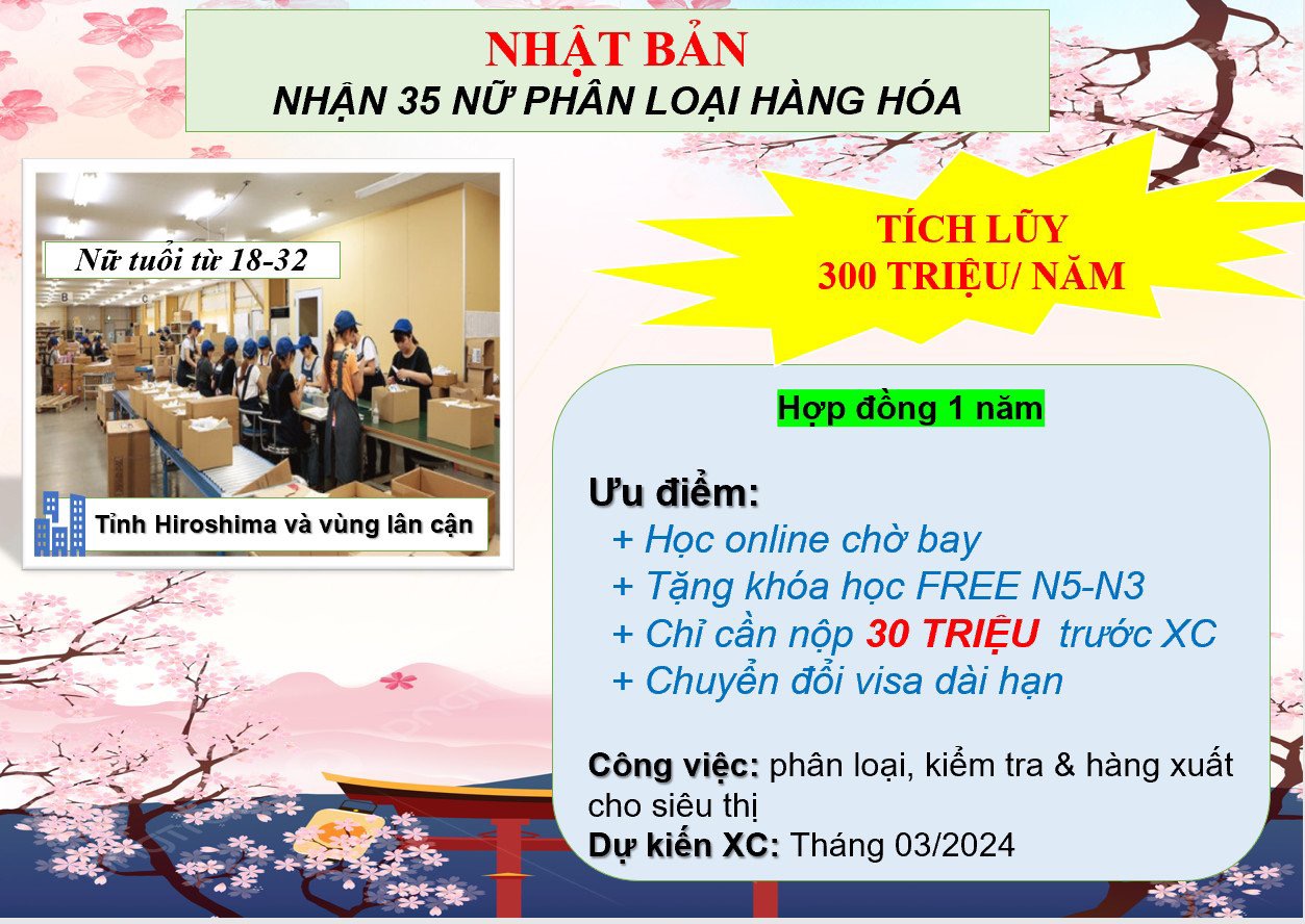 Hot Hot Đơn hàng ngắn hạn 12 Tháng Nhật Bản 