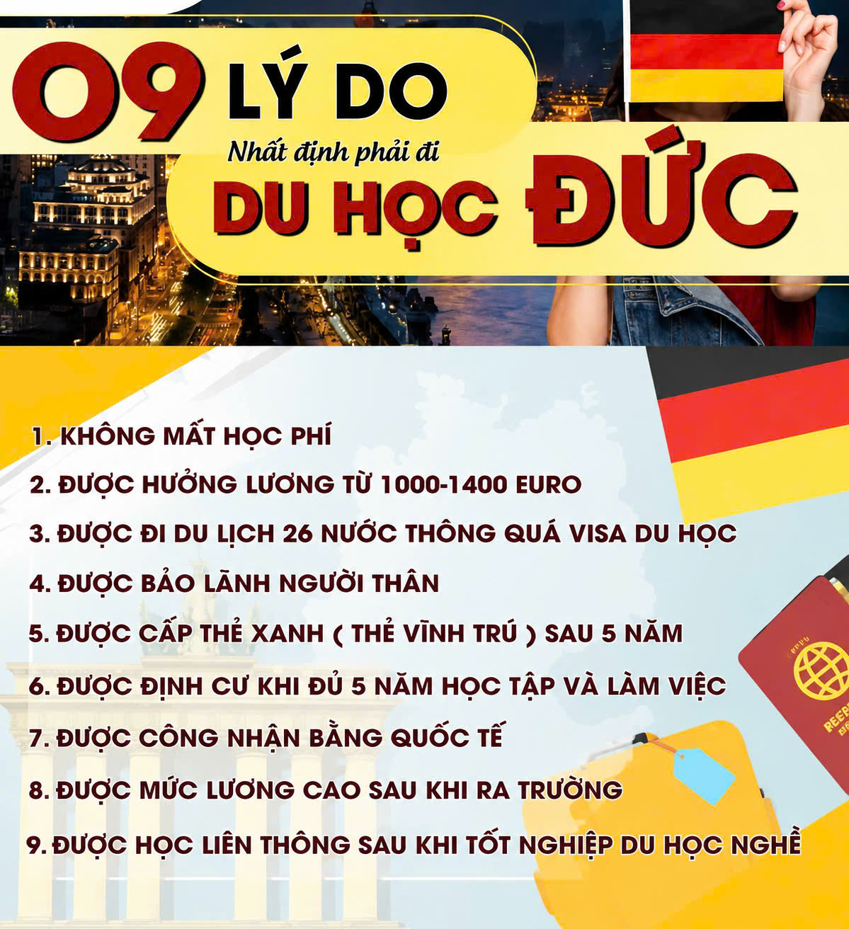 TUYỂN DU HỌC NGHỀ ĐỨC 2026 – CƠ HỘI LÀM VIỆC & ĐỊNH CƯ TẠI CHÂU ÂU